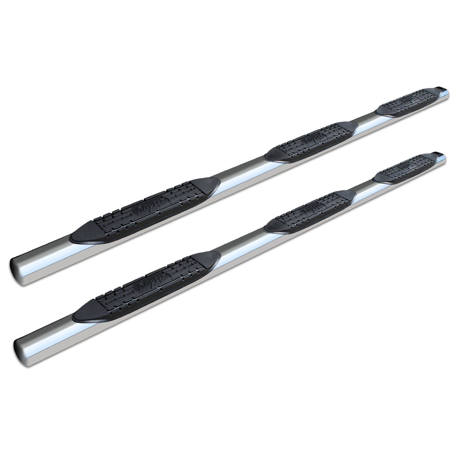 4in Oval Wheel To Wheel Nerf Bars - Stainless Steel